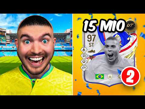 ICH habe 2x 15 MIO COINS ICONS GEZOGEN! NEUER ACCOUNT! WAS ERREICHE ICH in 1 STUNDE mit 300€ 🔥🤯