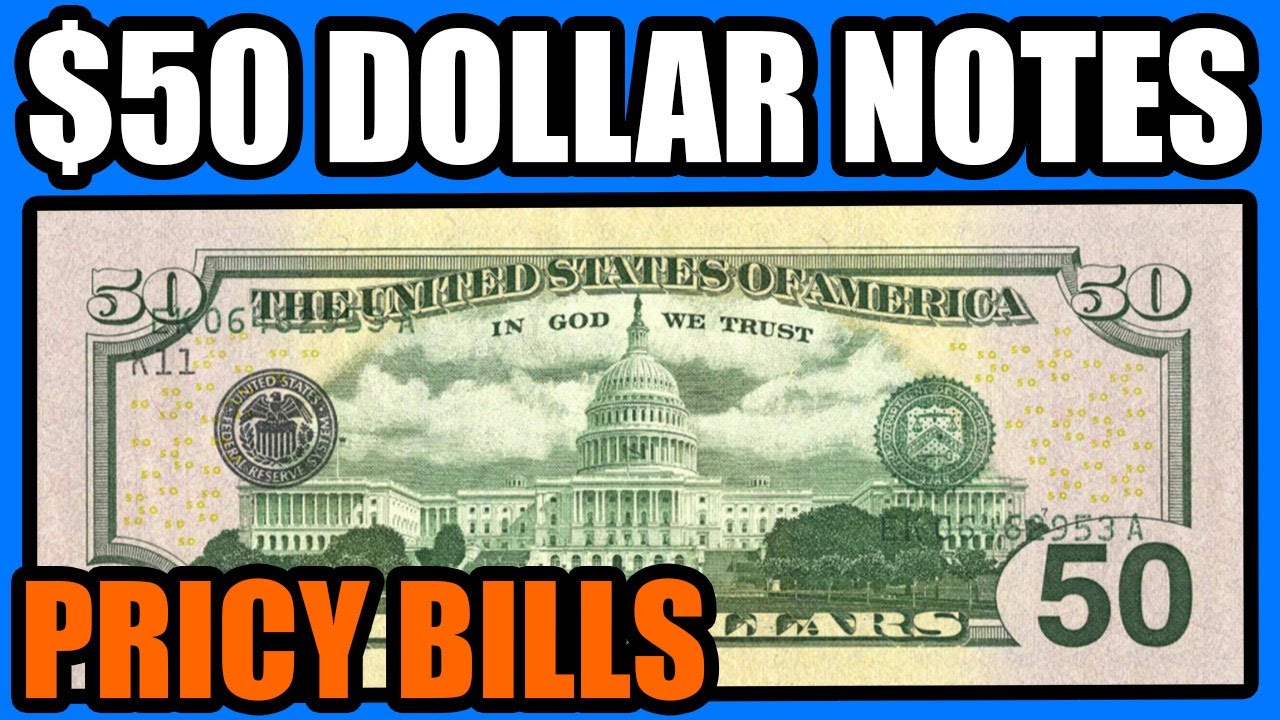 VALUABLE $50 Dollar Bills In Pocket Change Worth SIGNIFICANTLY Above Spending Value