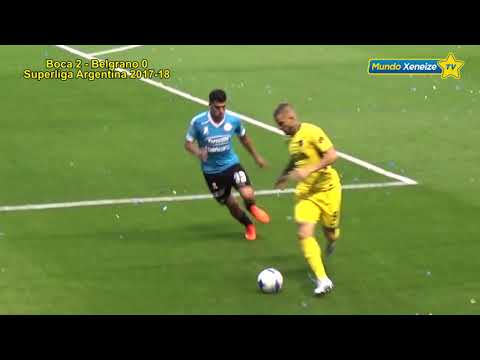 Boca 4 - Belgrano 0 / Superliga 2017-18