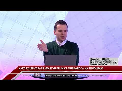 TV REPLIKA 03.04.2023. - KAKO KOMENTIRATE MOLITVU KRUNICE MUŠKARACA NA TRGOVIMA?