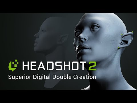 Headshot 2: Create Superior Digital Doubles from Image or 3D Mesh | Character Creator 4