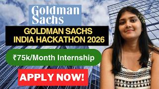 Goldman Sachs Hackathon 2026 🔥 | Previous Year Questions