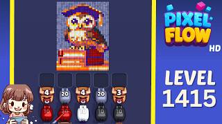 Pixel Flow Level 1415 Solution Walkthrough