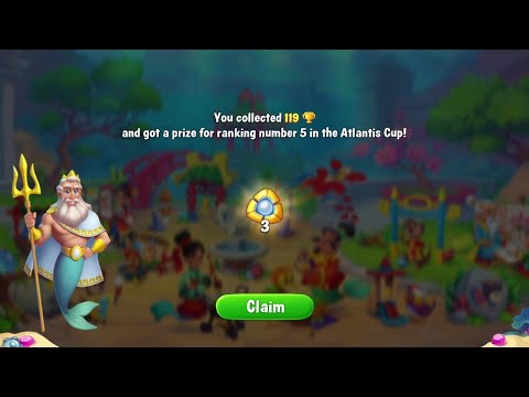 @Fishdom Got 5th Rank in Atlantis Cup