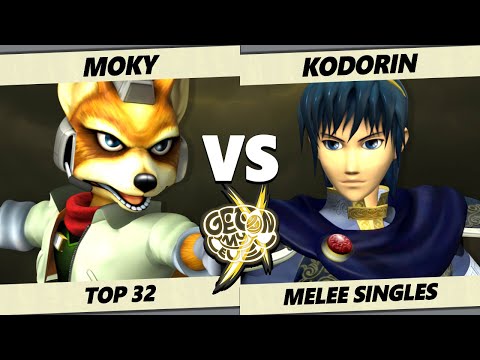 GOML X - Moky (Fox) Vs. KoDoRiN (Marth) Smash Melee - SSBM