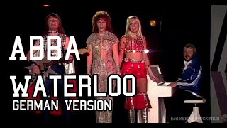 ABBA - Waterloo German Version 1974 TV 50th Anniversary - Fullscreen #abba #eurovision