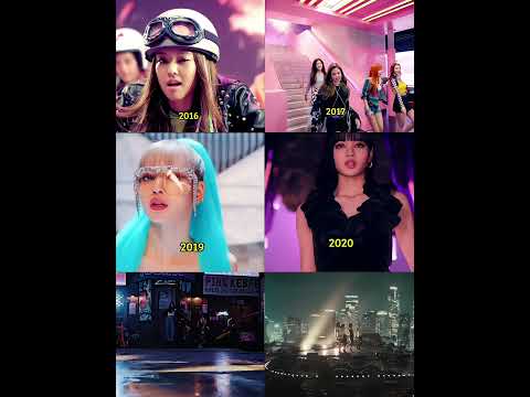 Evolution of 'BLACK PINK IN YOUR AREA' throughout the years. #blackpink