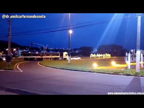 Memórias de Santo Antônio da Platina - PR, antes da destruição do belíssimo trevo da cidade. 