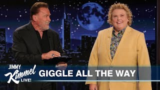 Arnold Schwarzenegger Pumps Up Fortune Feimster’s Guest Host Monologue