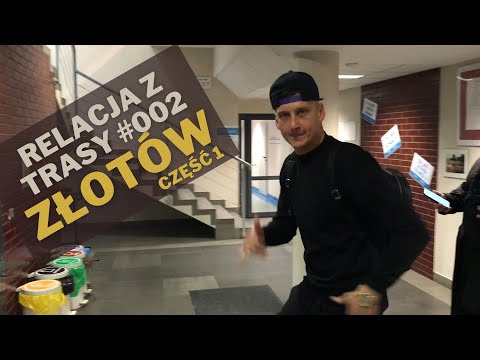 Relacja z trasy #002 - Projekt Kostka - Złotów cz.1 - Arkadio, Dj Dugi, Dzik - Backstage