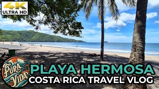 My Favorite Vacation Beach In Costa Rica 🤙 Playa Hermosa Walking Tour #travel #costarica