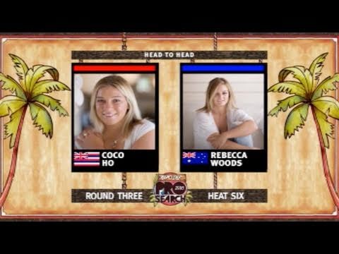Round 3, Heat 6 - Coco Ho vs Rebecca Woods