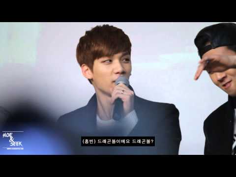 140116 VIXX 빅스 춘천 팬싸인회 혁 태몽