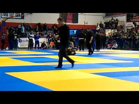 BJJ Spyros Stroumpis vs gavezos Greek Nationals brown belt adult Open