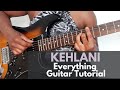 Kehlani - Everything (Guitar Tutorial) | Chords/Tabs - No Capo