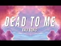 Kali Uchis - Dead To Me (Lyrics)
