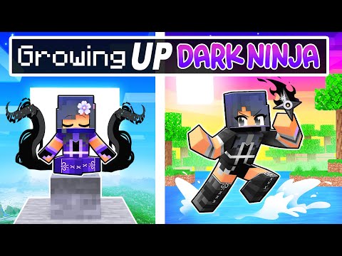 Unbelievable transformation: Aphmau becomes dark ninja