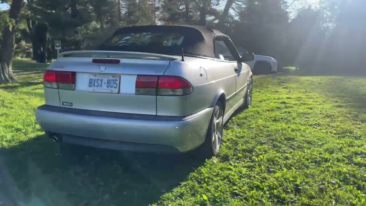 **SOLD on the CCC Buy-It-Now Lot** 51K km One Owner 2003 Saab 9-3 SE Convertible – Inspected, Ontario Safetied
