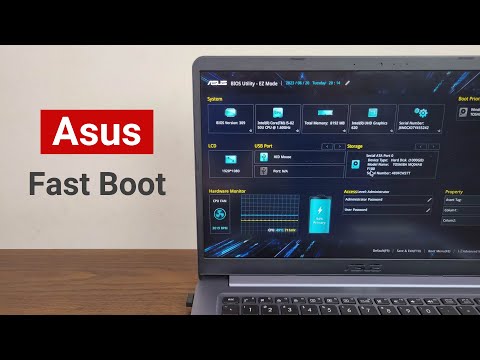 How to Enable / Disable Fast Boot on Asus Laptop BIOS