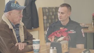 What the new security officers at Hy-Vee look like, from Hy-Vee's footage