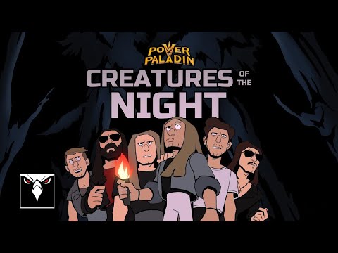 POWER PALADIN - Creatures Of The Night (OFFICIAL ANIMATED VIDEO)