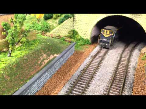 AUSTRALIAN DIESEL LOCOMOTIVE AUSTRAINS Y CLASS 146 DCC SOUND TEST RUN