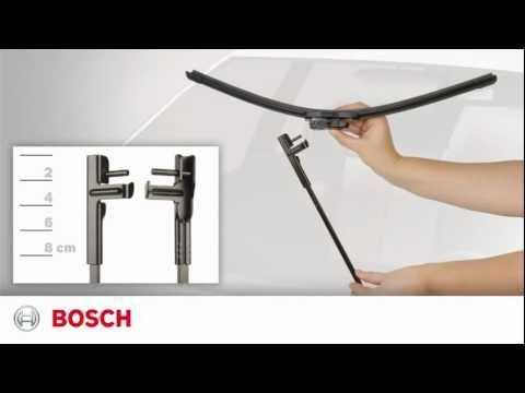 How To Fit Bosch Multi Clip Aerotwin Wiper Blades