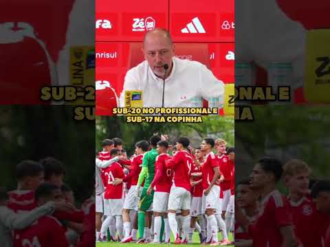 Sub-20 no profissional e sub-17 na Copinha