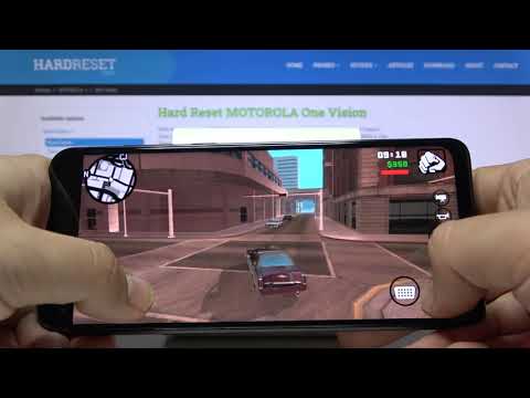 Gameplay of GTA San Andreas on MOTOROLA One Vision – Efficiency Check