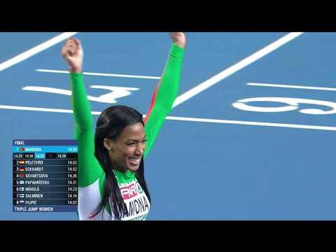 Patrícia Mamona sagra-se campeã no triplo salto
