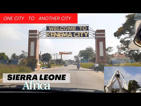 BO to Kenema City travel with African song #NamasteAfrica #INDIAtoAFRICA