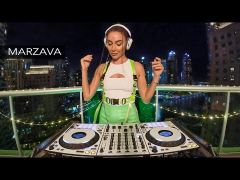 Marzava | Afro House & Melodic Techno live DJ Mix 2023 @ Dubai, UAE