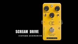 Video thumbnail for CKK ELECTRONIC - SCREAM DRIVE - VINTAGE OVERDRIVE by 弘力樂器