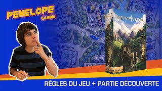 MONASTERIUM - {Règles du jeu et partie} - Un excellent jeu à l'allemande d'Arve D. Fuhler