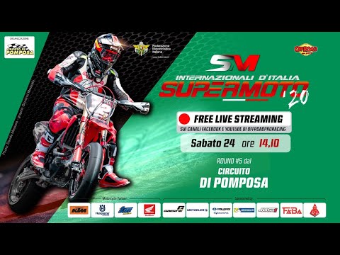 🔴🔴🎥🎥INTERNAZIONALI D'ITALIA SUPERMOTO 2020🎥🎥🔴🔴 ROUND #5 POMPOSA 💪💪🤙🤙