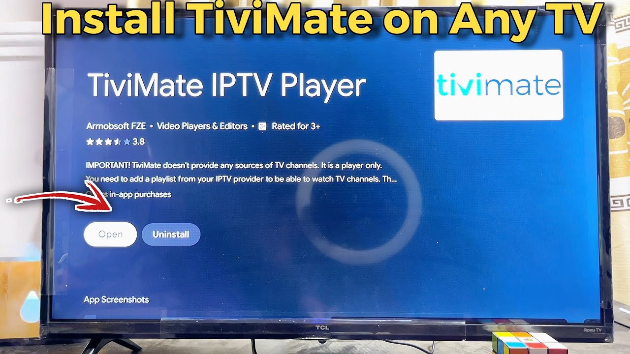Install TiviMate on Smart TV