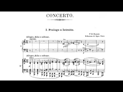 Ferruccio Busoni - Piano Concerto in C major, Op. 39 (Gerstein/Oramo)