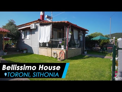 Casa Bellissimo, alojamiento privado en Toroni, Grecia - Video