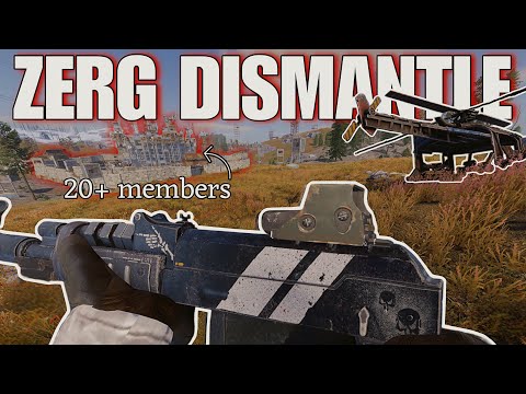 The Dismantle of a Cheating Zerg - Rust Console (Movie)