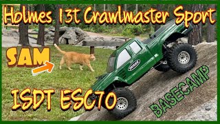 ISDT 70 esc and Holmes Crawlmaster Sport 13t in the Basecamp