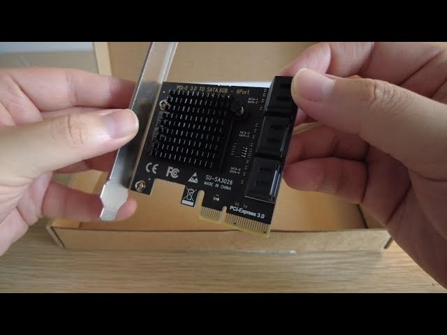 Vídeo relacionado con GLOTRENDS SA3026-C 6-Puerto PCIe X4 SATA Tarjeta de expansión con SATA y Cables de alimentación, Compatible con Windows, Linux, Mac OS, NAS