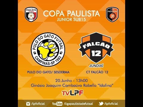 COPA PAULISTA JUNIOR - FINAL SUB 15 JOGO 1- PULO DO GATO x CT FALCAO 12