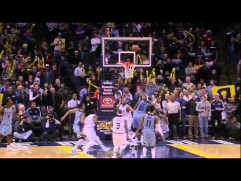 P J Tucker Drives Layup Send Game Overtime Suns vs Grizzlies January 11, 2015 NBA