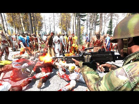Zombie vs Army | Zombies & Demons | Zombie Apocalypse | Russia vs Ukraine | Simulation | ArmA 3