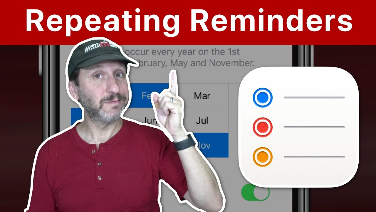 Creating Regular Repeating Reminders