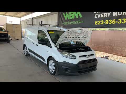 2015 Ford Transit Connect Cargo Van For Virtual Online Auction October 8, 2022