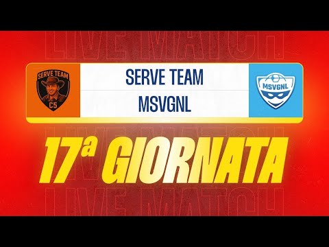 🔴 Live | Serve Team vs MSVGNL | 17ª Giornata | Torneo Calcio a 5 2025-26