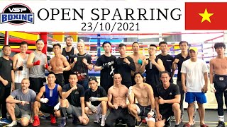 VSP BOXING GYMのスパーリングに参加