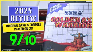 Golden Axe Warrior Looks INSANE on CRT — Full SMS Review