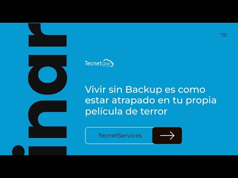 Vivir sin Backup es estar atrapado en tu propia película de terror